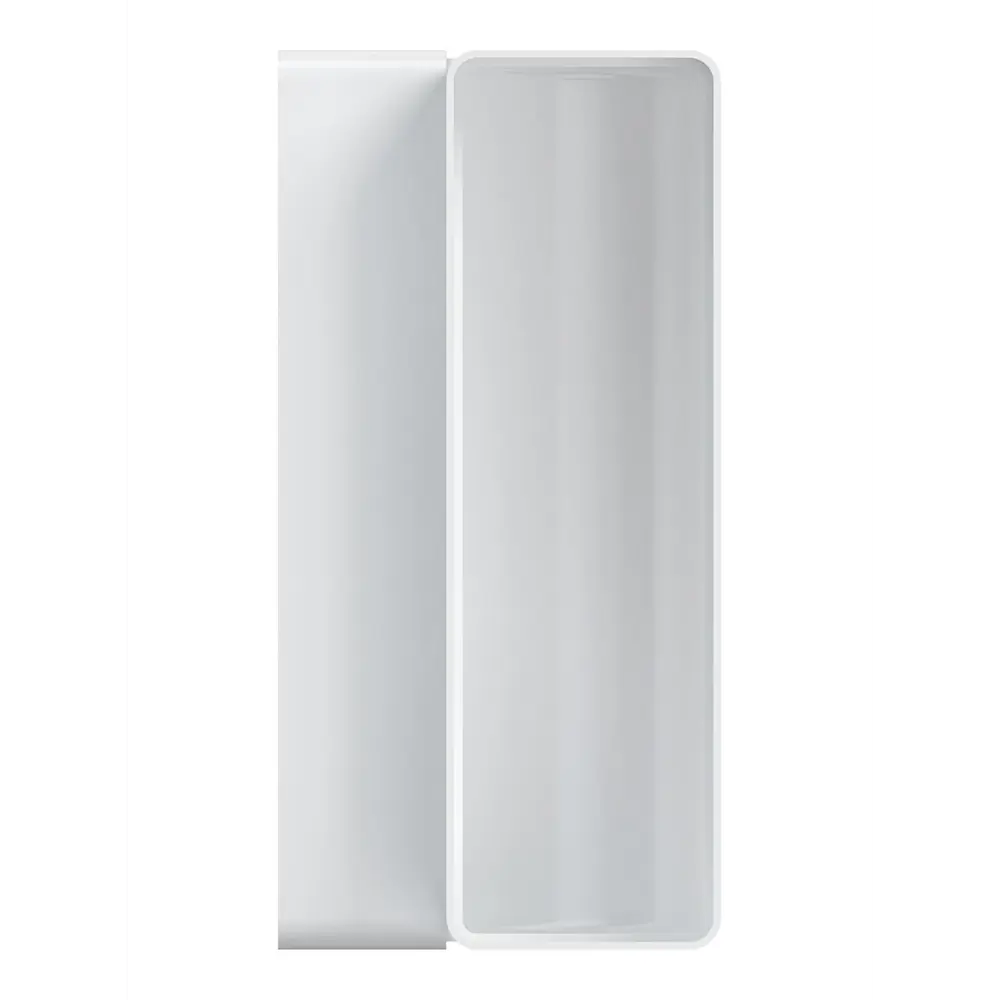 Колено вертикальное Fonet 60x204 мм 90 градусов пластик STLM-2035668 - Вид №3