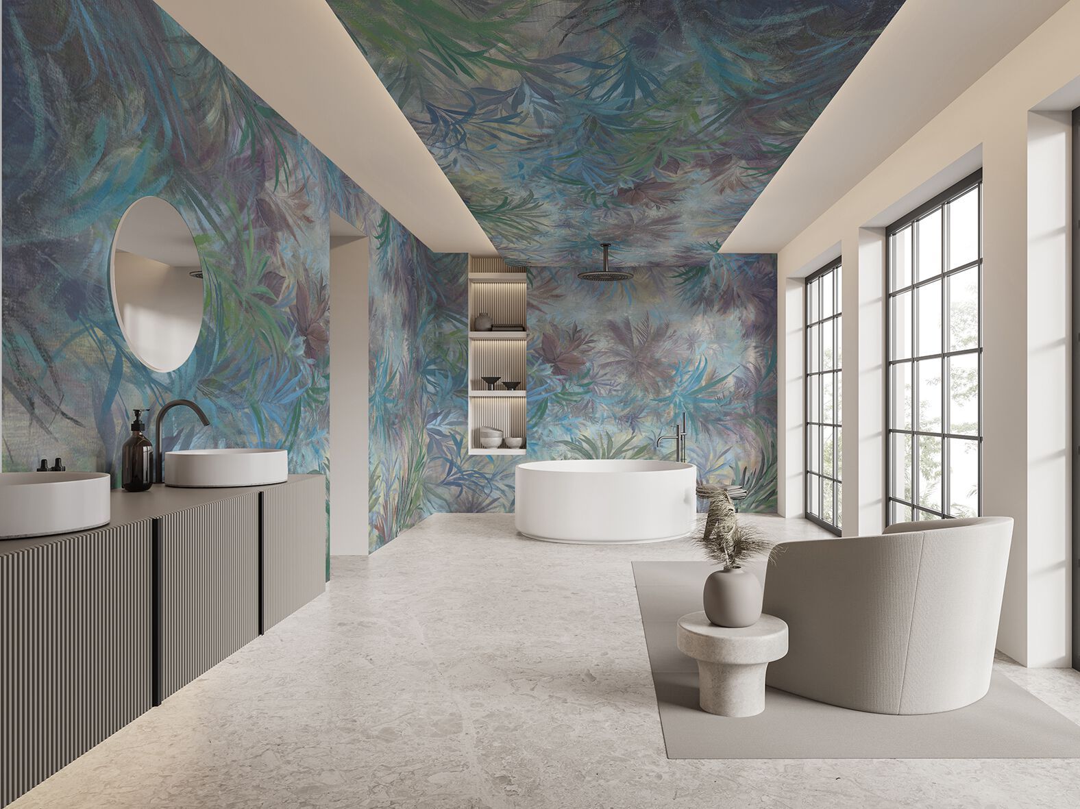 Carta da parati PVC free, eco-friendly, lavabile WallPepper ANTILLES ARCH-00139904