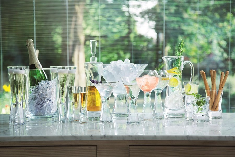 Набор бокалов для коктейлей moya, 300 мл, 2 штуки LSA INTERNATIONAL MOYA 00-3863243 Прозрачный  - Вид №3