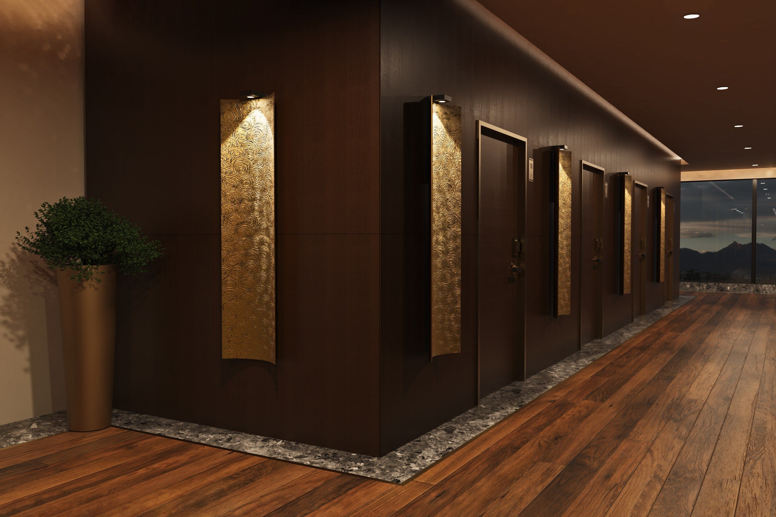 Светящаяся декоративная панель из стекловолокна KARPA TILES KC 020A/B ARCH-00124378 - Вид №2