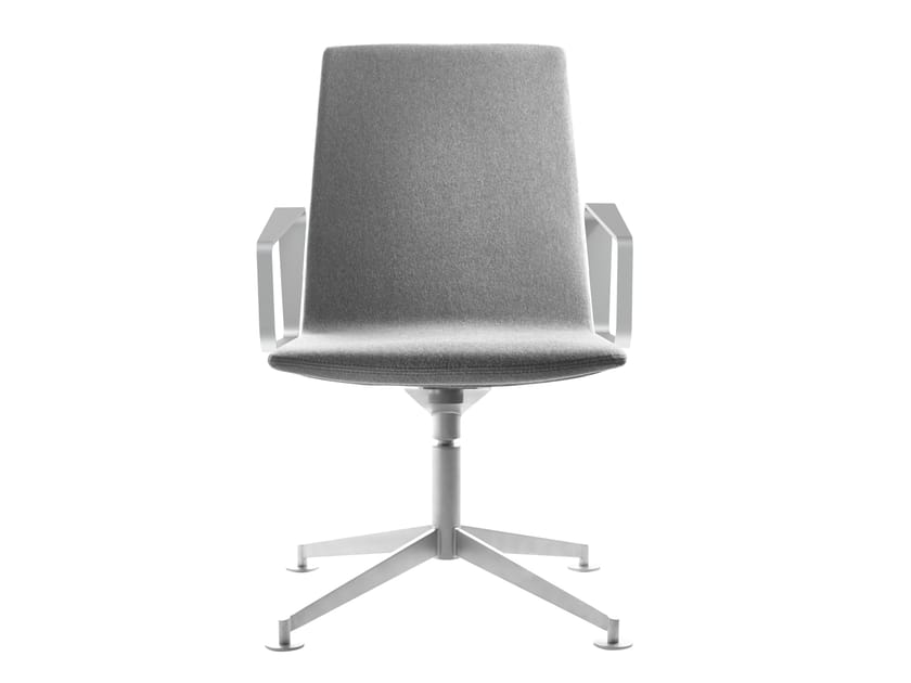 Мягкий тканевый стул с подлокотниками Sellex Swing ARCH-00148882