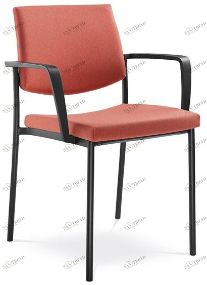 LD Seating Стул для конференций штабелируемый с подлокотниками Seance art 193 br