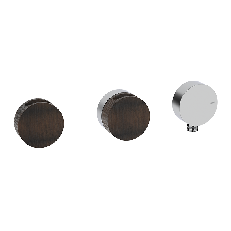 90103009 PREMIUM Хром Термостатический 2/3 пути по горизонтали Хром-Ногаль GRB MIXERS 