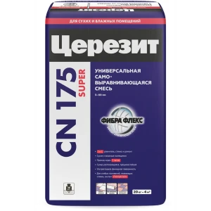 ЦЕРЕЗИТ CN 175 - Самонивелирующаяся смесь для идеально ровных полов 20 кг 16096318