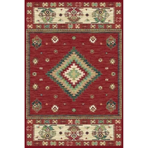 Ковер вискоза Hermitage 14504/1060 67x105 см цвет красный