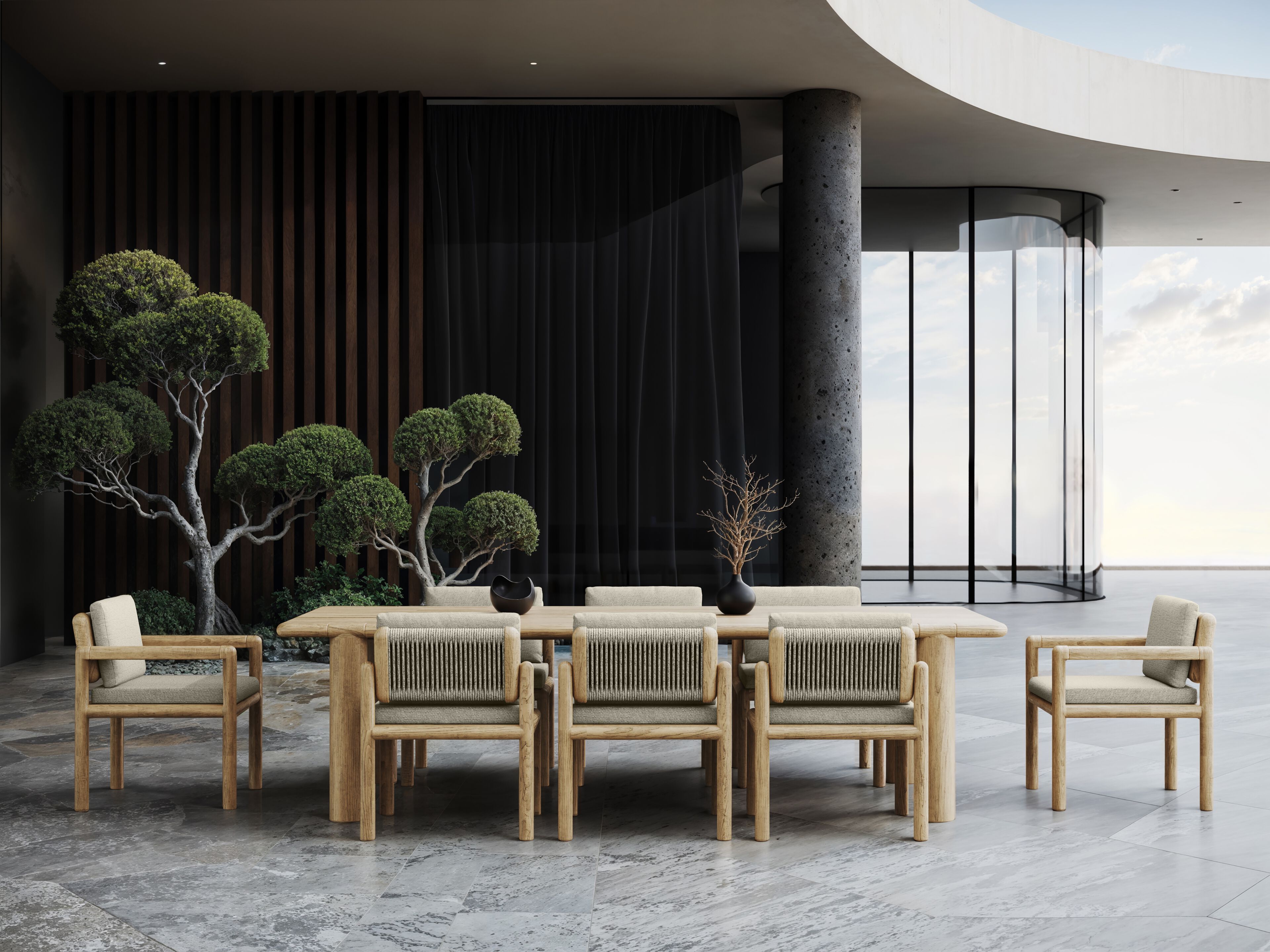 Тканевый садовый стул SNOC Caleo ARCH-00137403 - Вид №5