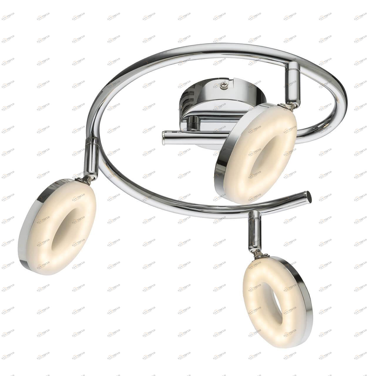 Спот потолочный белый светодиодный Globo Penelope 56121-3 GLOBO PENELOPE 00-3924251 Белый Ceramica Globo 