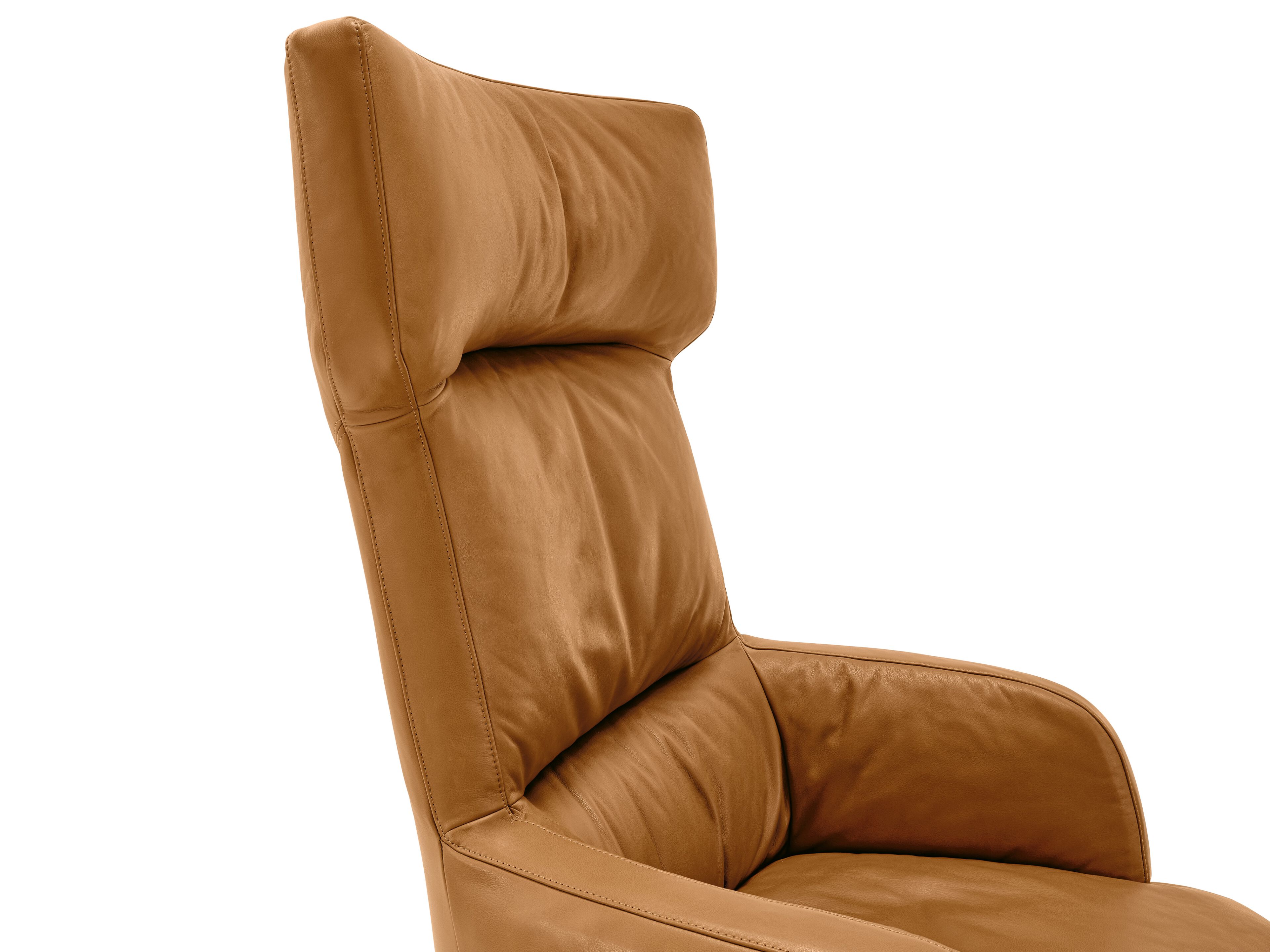 5-спицевое кожаное вращающееся офисное кресло с высокой спинкой Arketipo FORBES ARCH-00023522 - Вид №2