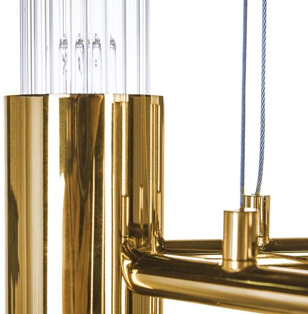 LUXXU Подвесной светильник из латуни Waterfall sun-id-1408113 - Вид №2