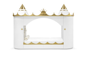 CIST321 Детская кровать домик Замок королей и королев