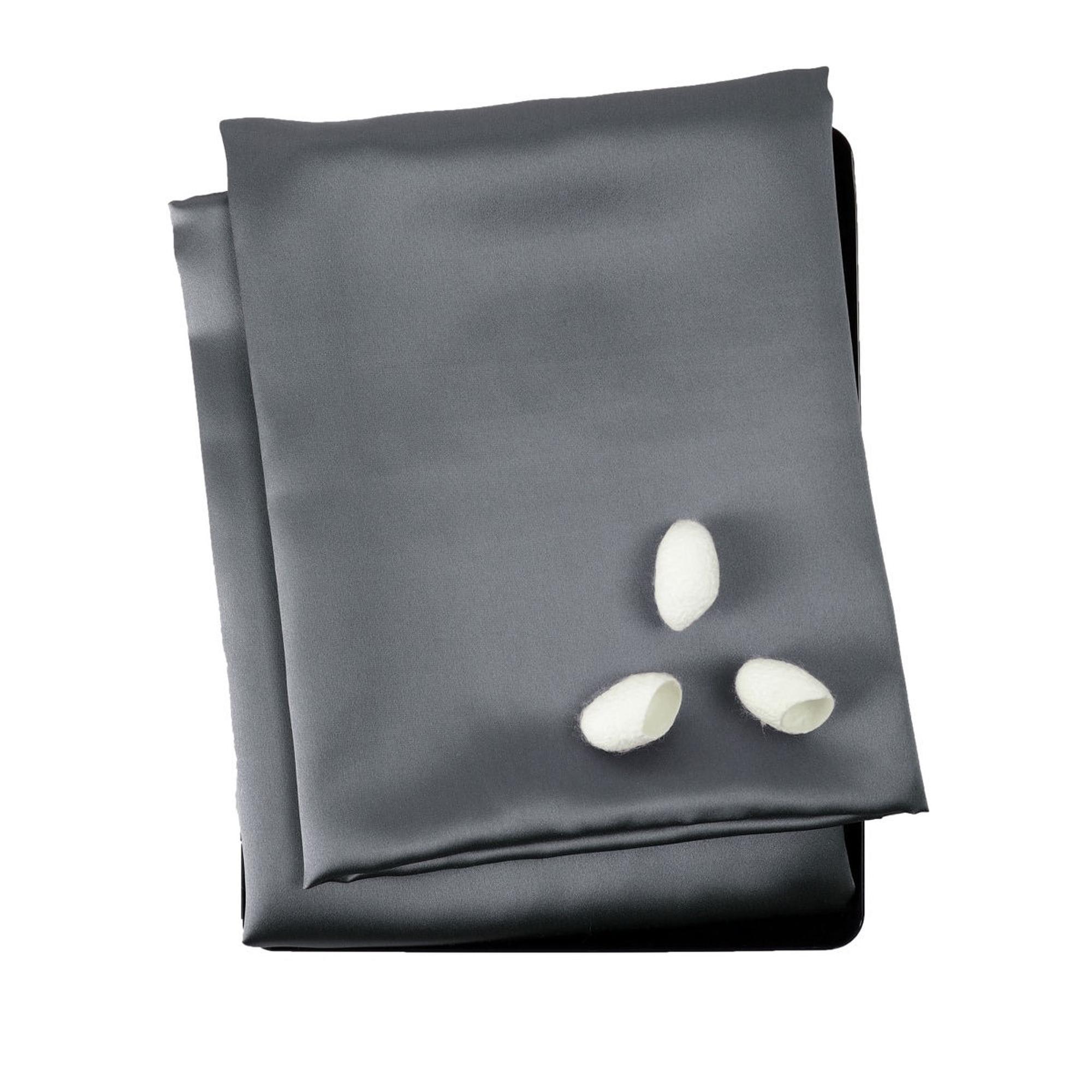 Наволочка princess57silver, 70x50 см, шелк, 1шт, цвет серебристый SILK MANUFACTURE 90520672