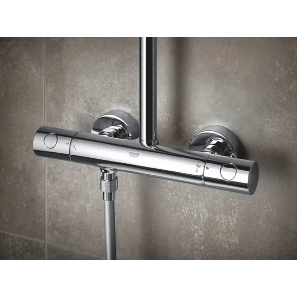 Душевая стойка Grohe Vitalio Start 2 режима с термостатом 83396638 STLM-2144682  - Вид №4
