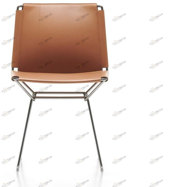 MDF Italia Санное кресло из кожи Neil sun-id-1508413