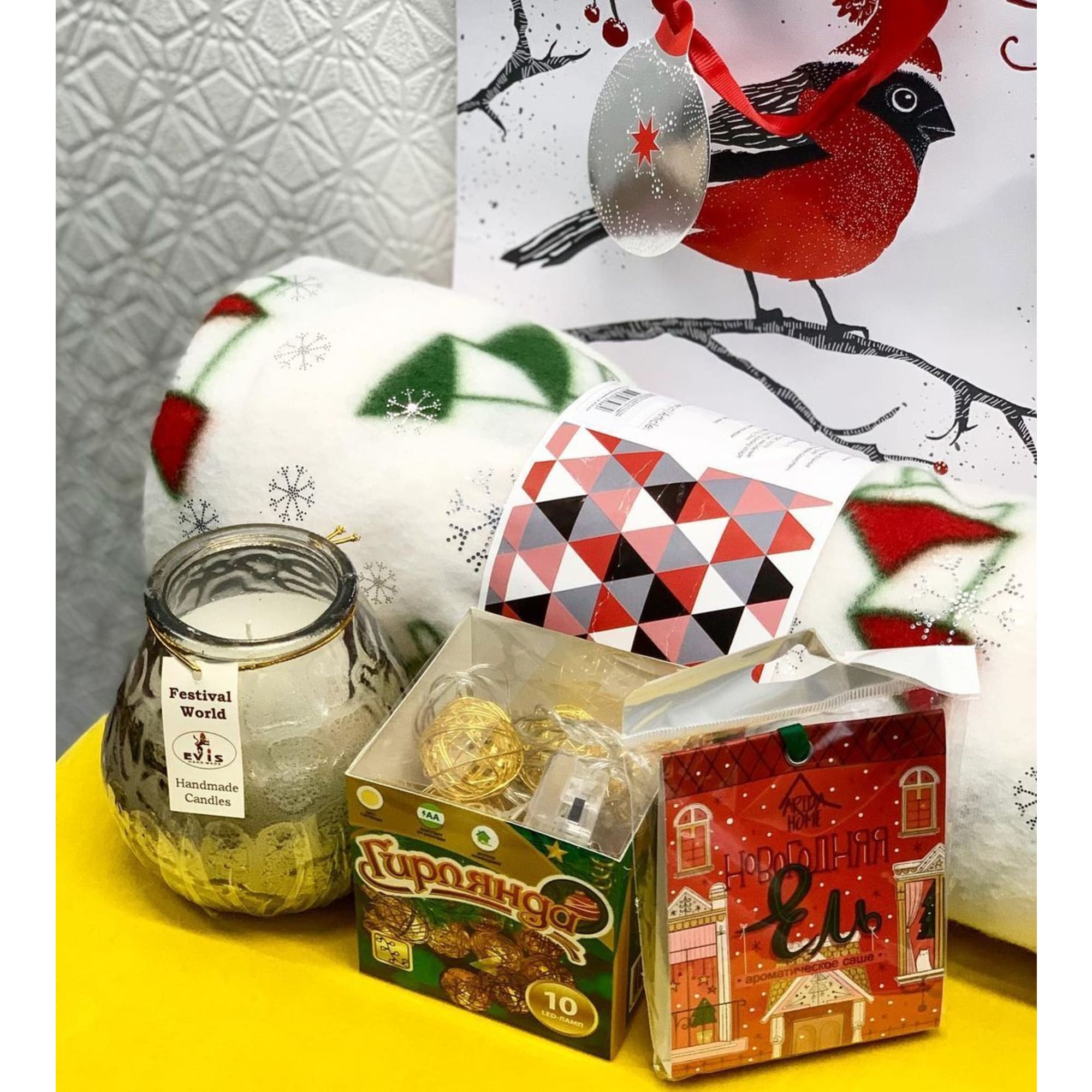 82309523 Электрогирлянда комнатная нить «Металлические шарики» 2 м 10 LED телпый белый на батарейках Santreyd  - Вид №3