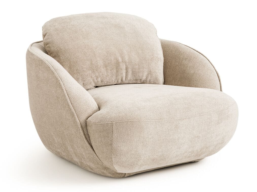 Тканевое кресло с подлокотниками AMPM Alpine ARCH-00004026