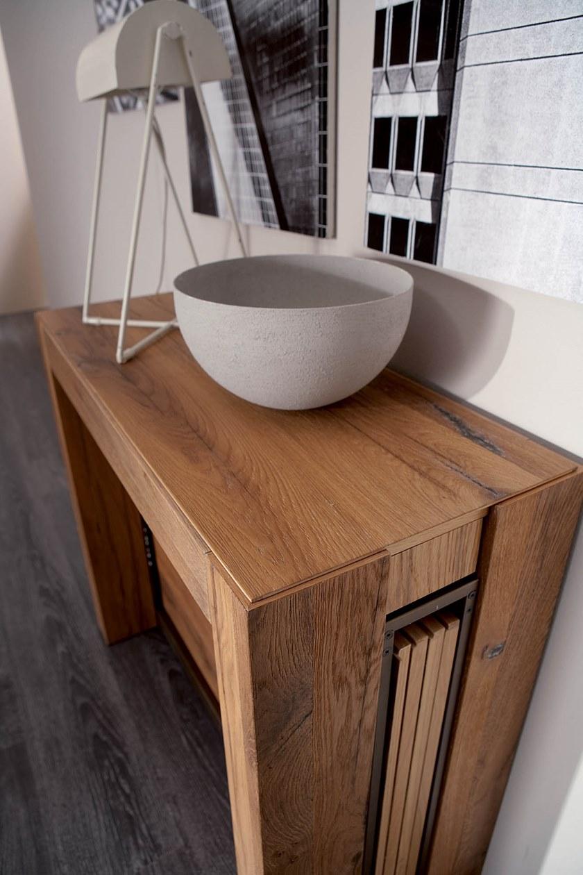 Ozzio Italia Выдвижная консоль из дерева  T021  - Вид №3