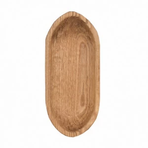 Тарелка овальная светло-коричневая FUGA ECO WOOD 123584 Коричневый