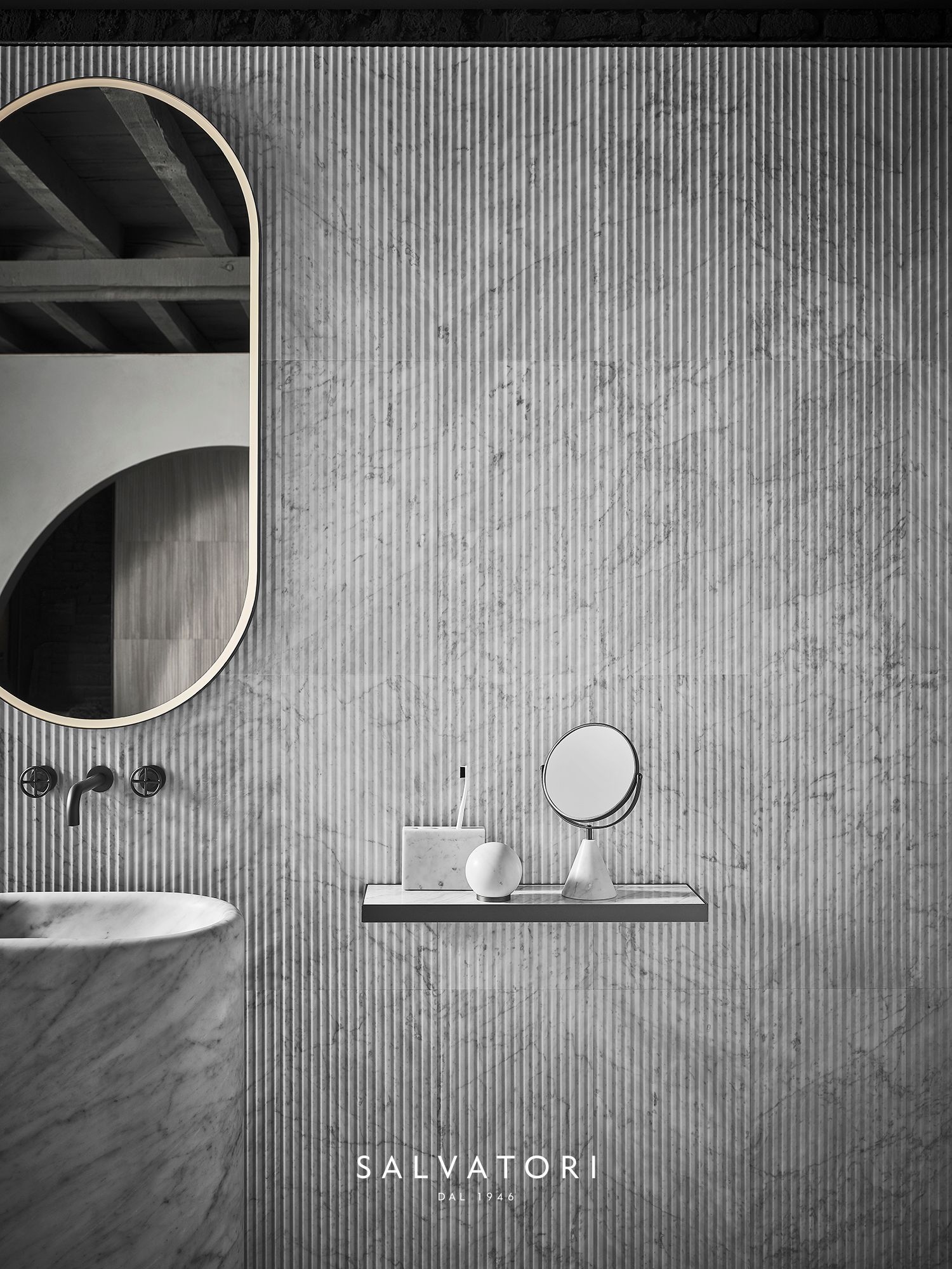 Отдельно стоящая мраморная раковина Salvatori Balnea ARCH-00134034 - Вид №6