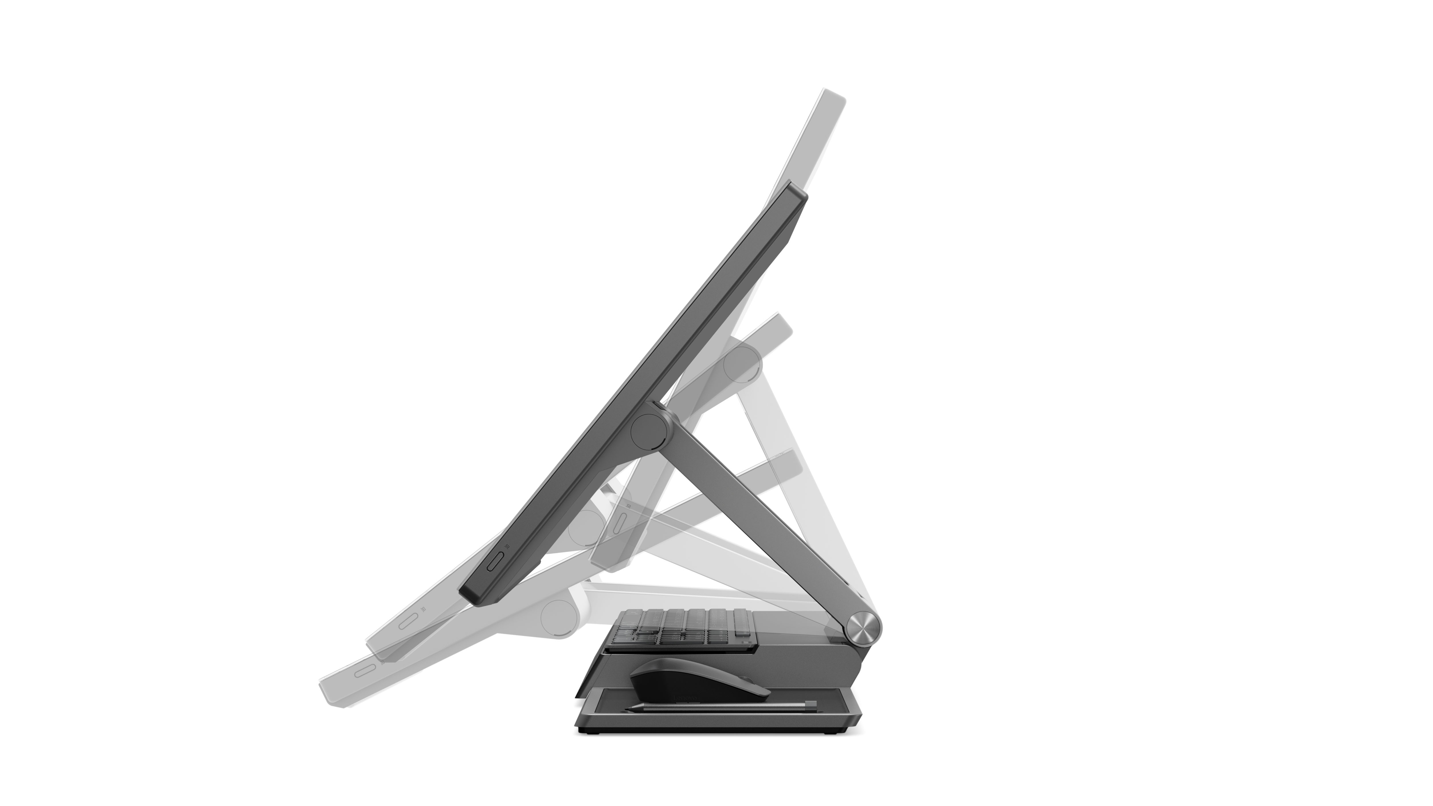 F0E5003URK yoga a940-27icb 27"(3840x2160)/touch/intel core i7 9700(3ghz)/16384mb/1000+512ssdgb/nodvd/ext:amd radeon rx 560(4096mb)/bt/wifi/war 1y/14.5kg/iron grey/w10 + wireless kb and mouse, pen Lenovo Santreyd  - Вид №7