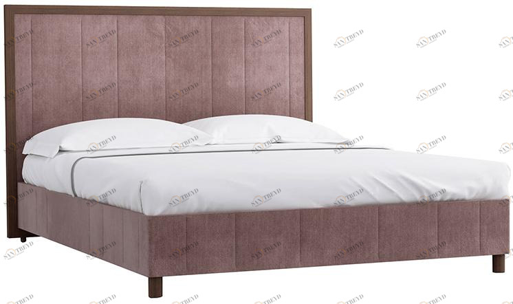 30710 Кровать с ортопедическим основанием и ящиком 1.4 Модерн Лайт Нежное мерцание R-HOME 401720396H_GNM