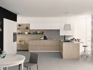 Cesar Модульная кухня с меламиновым полуостровом Maxima 2.2