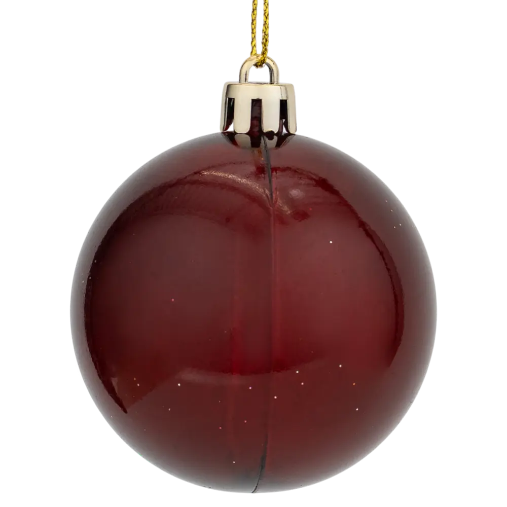 Набор елочных шаров KREAFORTA с блестками, 26 шт, розовый 89420571 STLM-1584303 - Вид №7