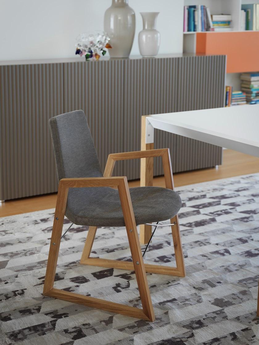 Casamania & Horm Кресло-санки, обитое кожей или тканью Ray sun-id-1470745 - Вид №1