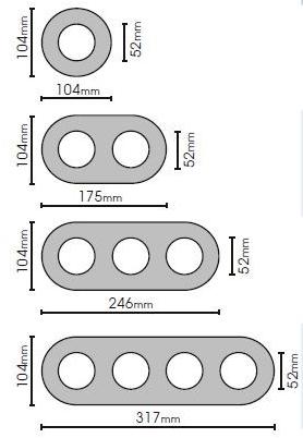 GI Gambarelli Переключатель Arreda tonda sun-id-1367982 - Вид №1