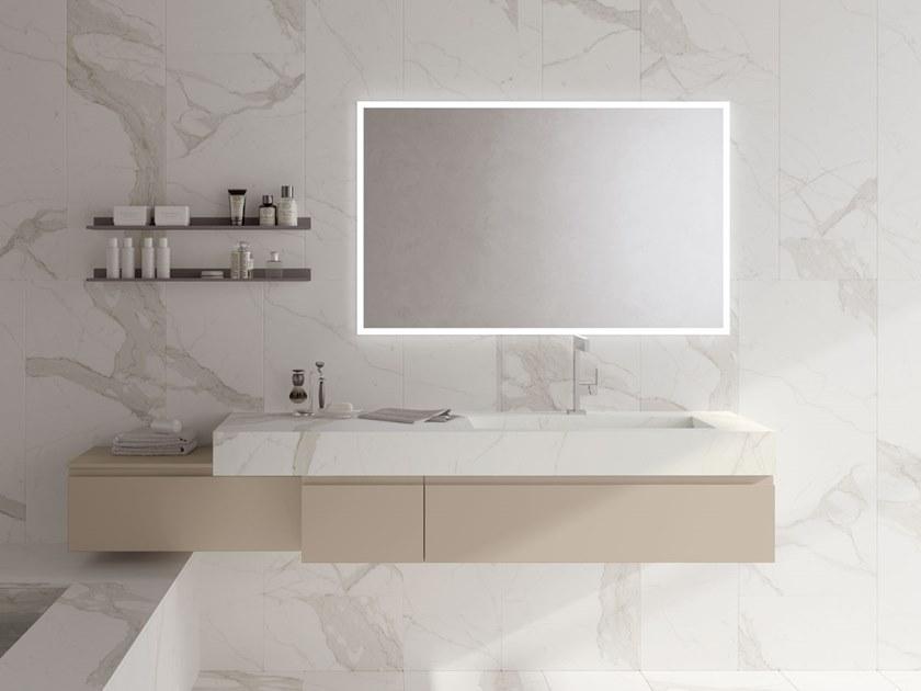 Archeda Тумба под умывальник из лакированной древесины с зеркалом Gola sun-id-1406118 - Вид №3