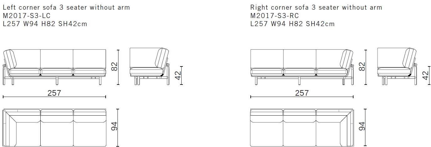 District Eight Модульный диван в дубе Stilt M2016  - Вид №21