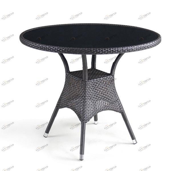 Столик кофейный, искусственный ротанг "Пита" Brown AFINA  130499 Бежевый;коричневый 