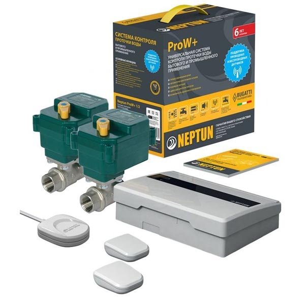 Система контроля протечек Neptun ProW+ ССТ 3/4" 43054104000008