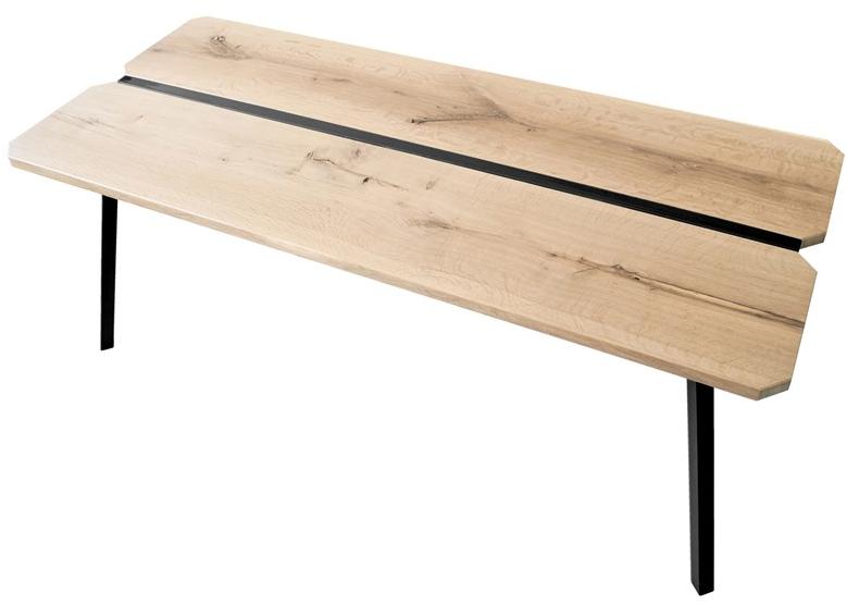 Askia Прямоугольный стол из стали и дерева Myway 1.t01.ok - Вид №2