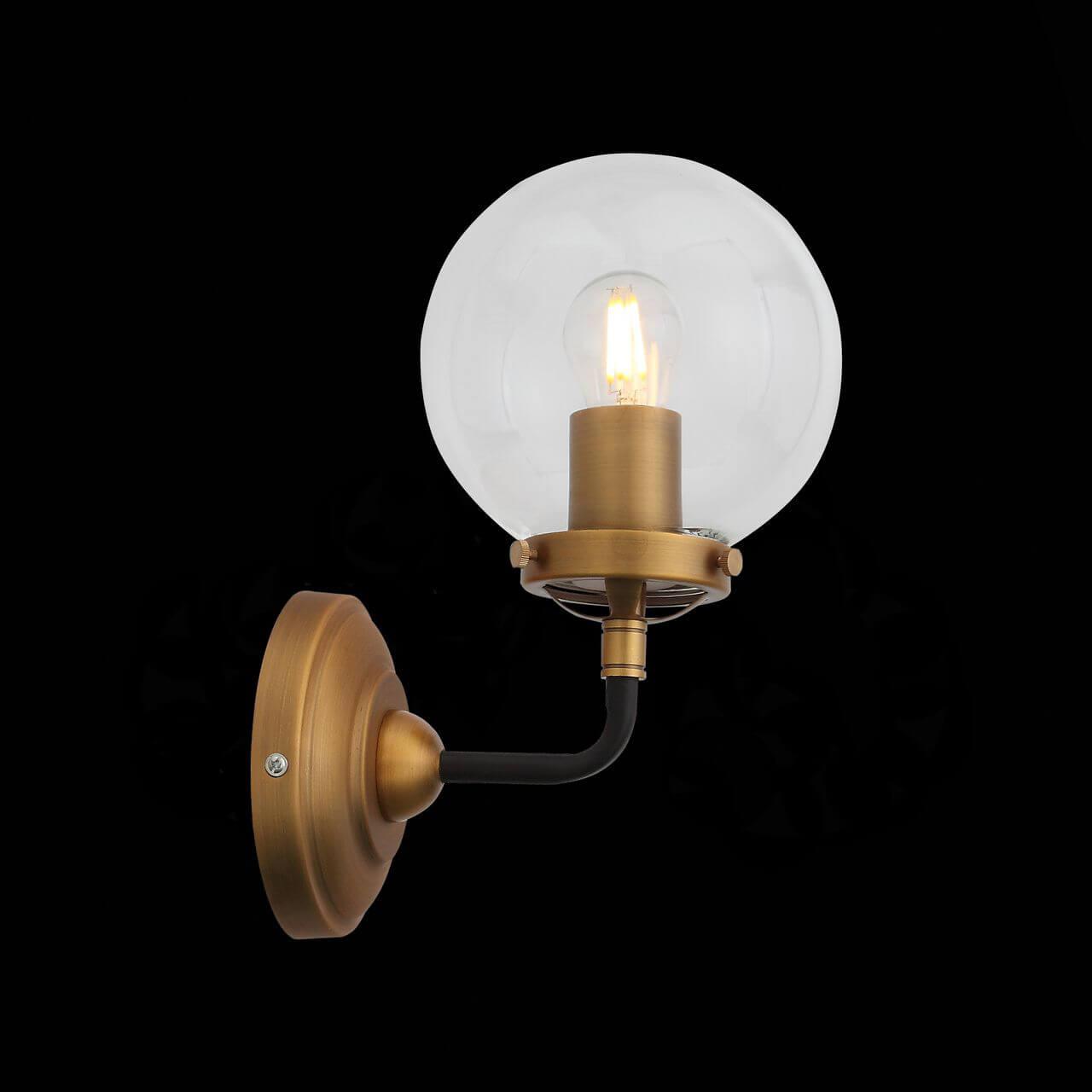 Бра со стеклянным плафоном золотое Varieta SL234.401.01 ST LUCE VARIETA 00-3928586 Золото;прозрачный  - Вид №2