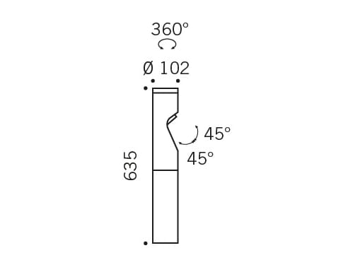 Литой алюминиевый светодиодный светильник SIMES Minishift ARCH-00015090 - Вид №3