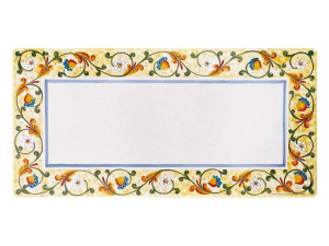 Прямоугольный стол из лавового камня