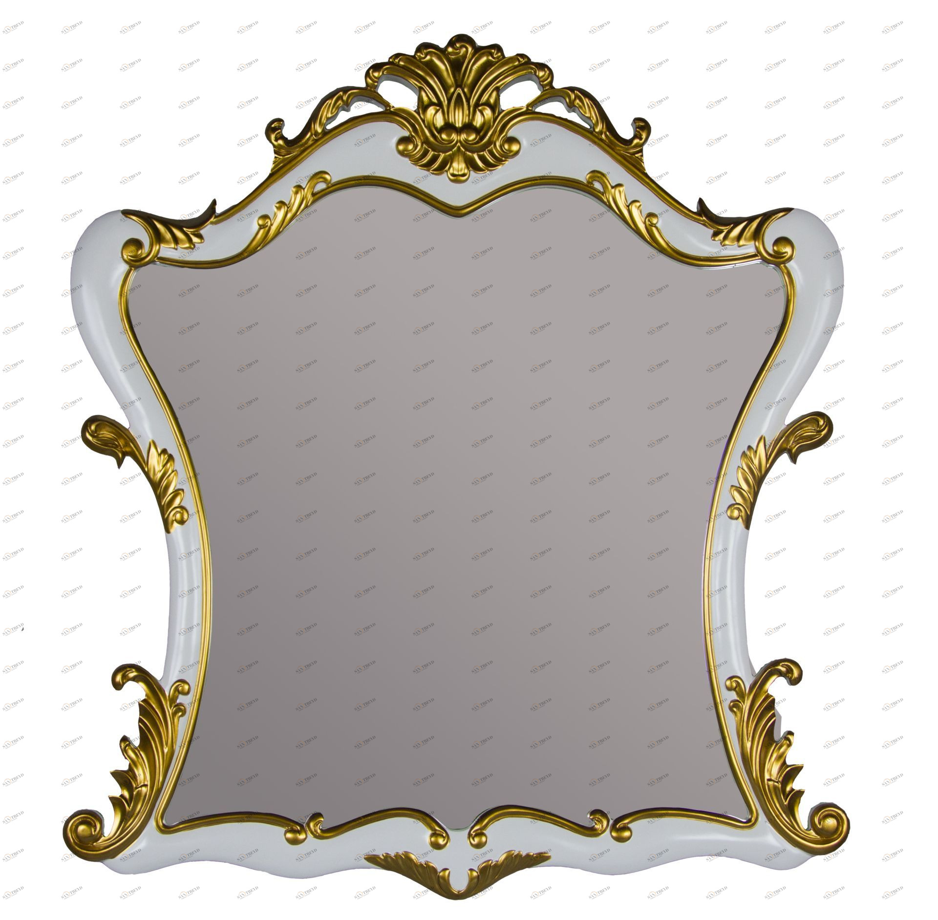 Зеркало OREIRO арт. BDF-A3005 Ивори с золотом Tessoro BDFA3005MIG