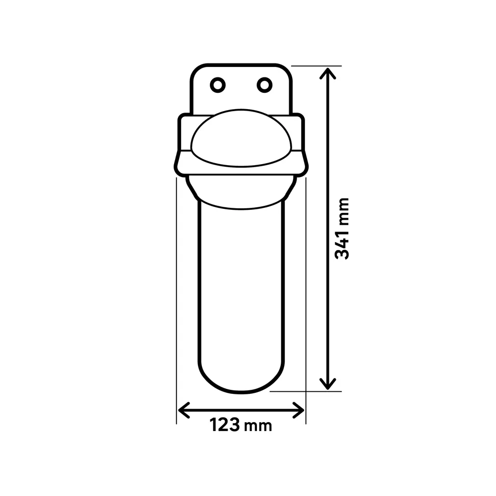 Корпус фильтра EQUATION SL10 для систем холодного водоснабжения 89078534 STLM-0078085 - Вид №4