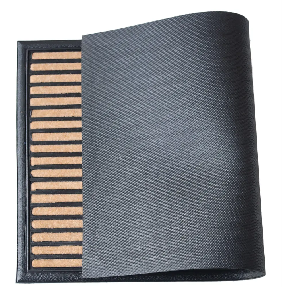 Коврик грязезащитный полиэстер Bali A4 45x75 см цвет бежевый Santreyd STLM-2132953 - Вид №2