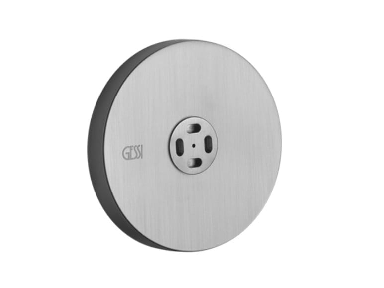 Хромированная латунная боковая насадка для душа Gessi гравировка ARCH-00013122 - Вид №1