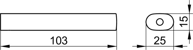 11563010000 Держатель запасного рулона KEUCO Edition 400 - Вид №2