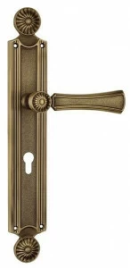 LINEA CALI' Латунная ручка Deco на пластине Daisy