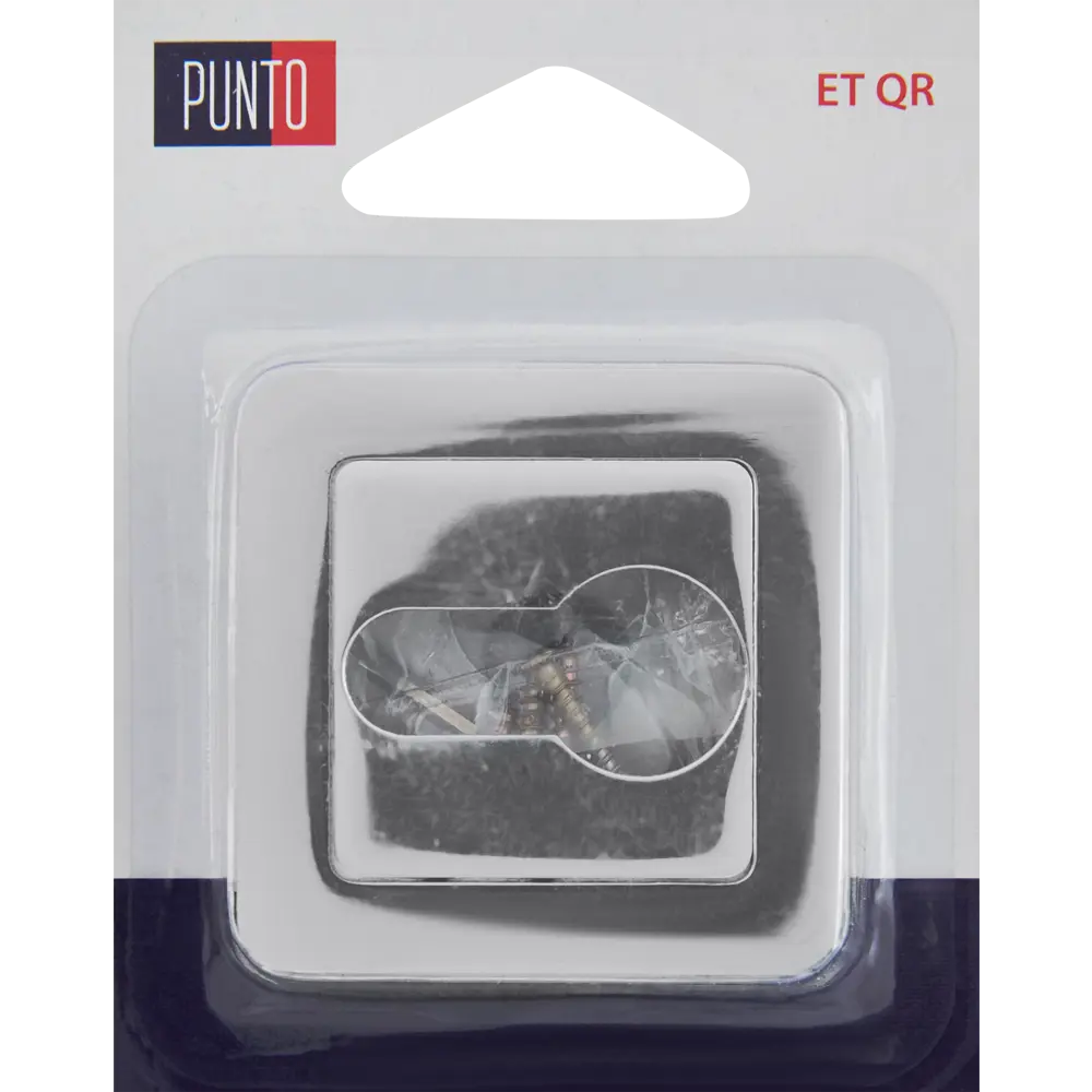 Накладка декоративная PUNTO для замков с евроцилиндром 54x54 мм 85282359 STLM-0060769 - Вид №3