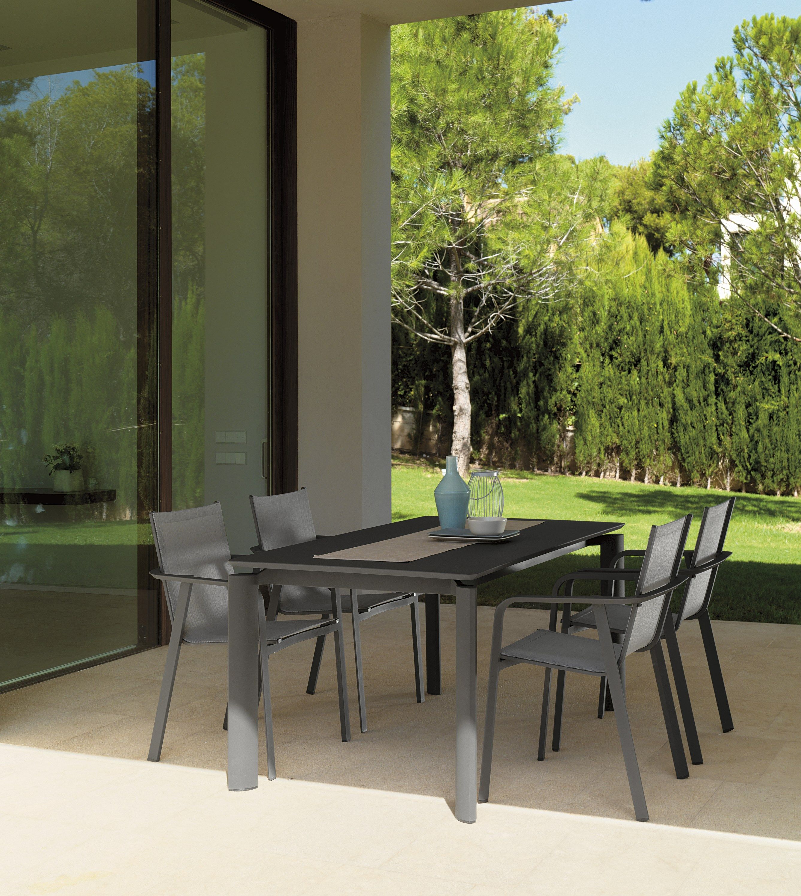 Штабелируемый садовый стул со встроенной подушкой Talenti ARCH-00098685 - Вид №8