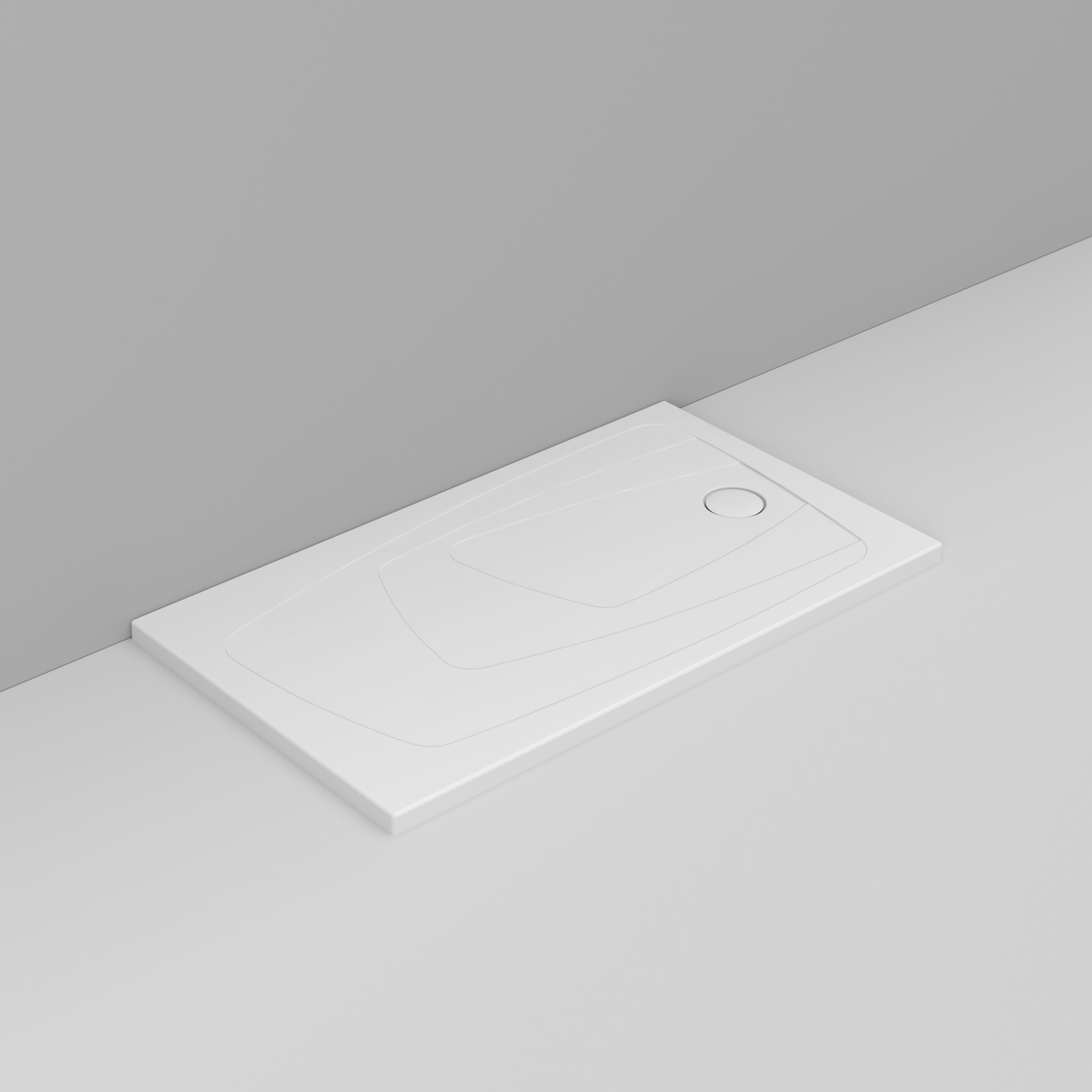 Керамический нескользящий прямоугольный поддон для душа Ceramica Dolomite за пределами ARCH-00148401 - Вид №10