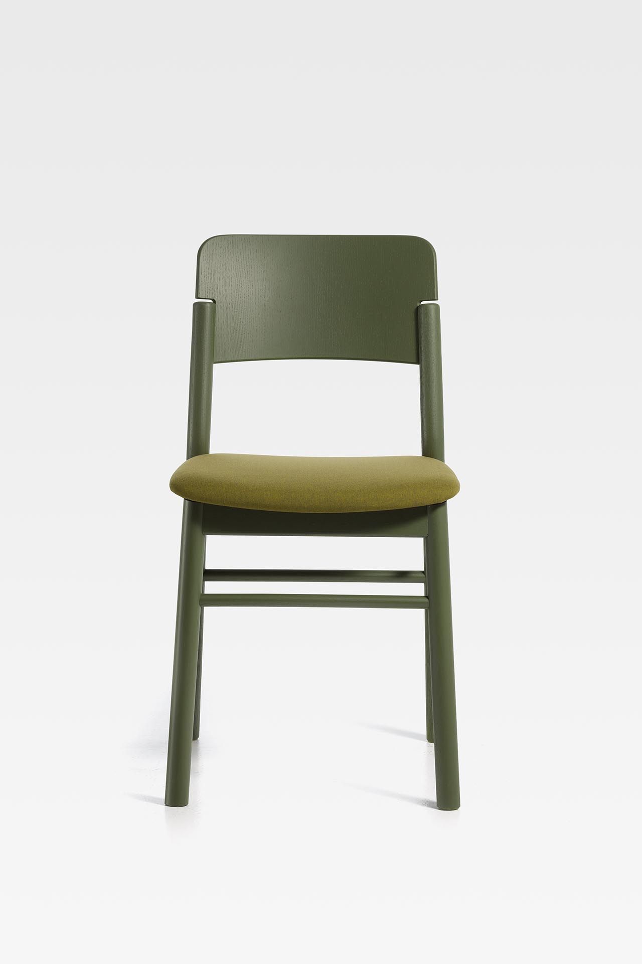 Деревянный стул с мягким сиденьем SIPA ARCH-00082050 - Вид №15