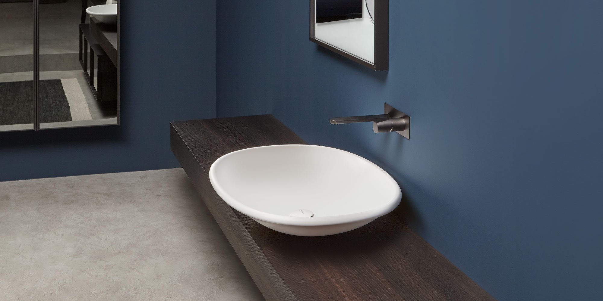 Rim Накладная раковина на столешницу  прямоугольная Antoniolupi  - Вид №2