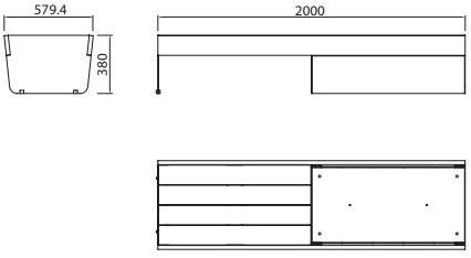 Tarimatec Единица хранения / скамейка Accessori sun-id-1396888 - Вид №3