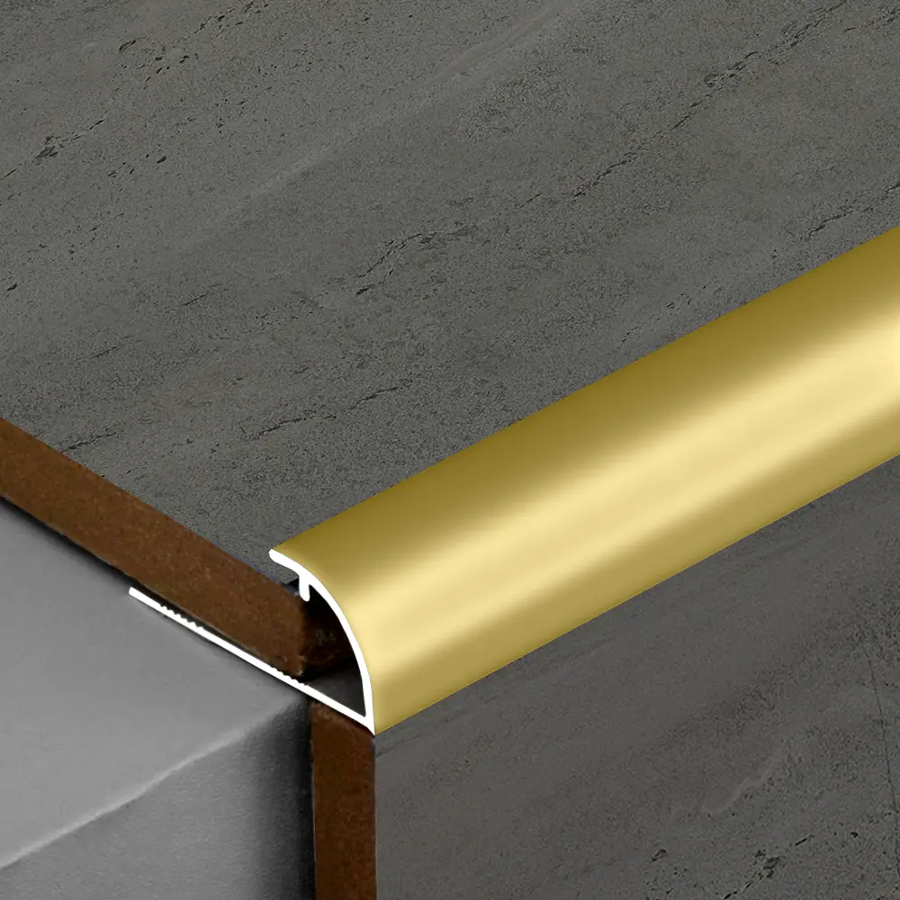 Наружный профиль ALPROFI для защиты углов плитки золотистый 270 см 18186405 STLM-0009901 - Вид №1