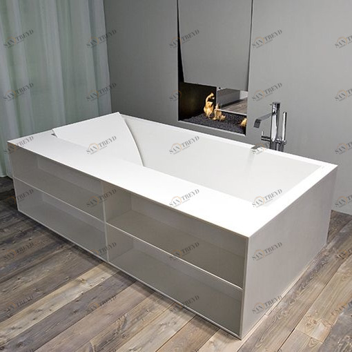Ванна отдельно стоящая BIBLIO52-4 Antonio Lupi BIBLIO L=170 см Antoniolupi BIBLIO524